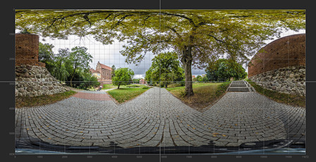The horizontal and vertical lines of the photosphere are aligned